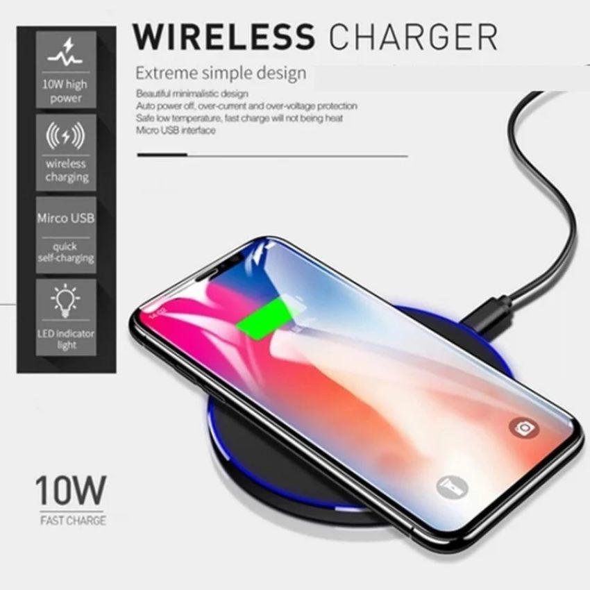 Chargeur sans fil rapide Qi 9eight5 (10W) reconditionné - Reebelo France