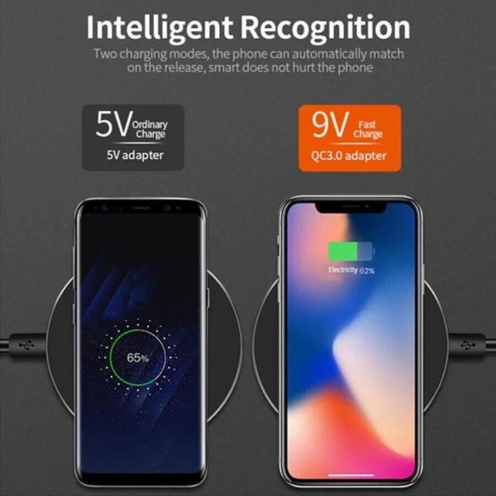 9eight5 Pad de Charge Rapide sans Fil Qi pour Téléphones (10W) reconditionné - Reebelo France