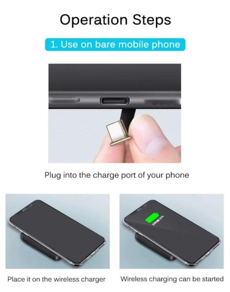 9eight5 Récepteur de Charge Sans Fil pour Appareils Type C reconditionné - Reebelo France