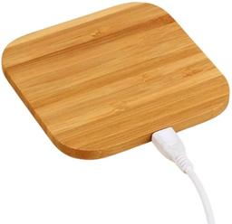 Chargeur sans fil 9eight5 design bois (5W) reconditionné - Reebelo France