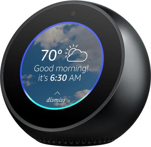 Amazon Echo Spot 2.5" Smart Display with Alexa reconditionné - Reebelo France