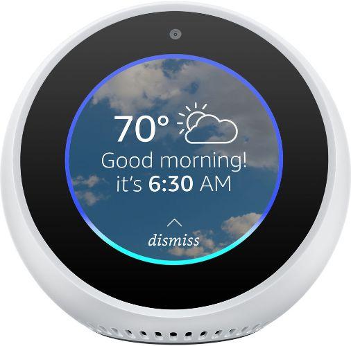 Amazon Echo Spot 2.5" Smart Display with Alexa reconditionné - Reebelo France