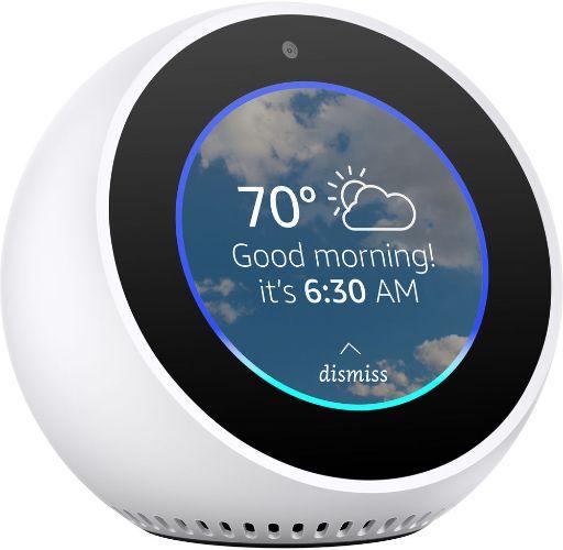 Amazon Echo Spot 2.5" Smart Display with Alexa reconditionné - Reebelo France