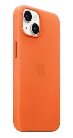 Apple Leather Case with MagSafe for iPhone 14 Plus reconditionné - Reebelo France