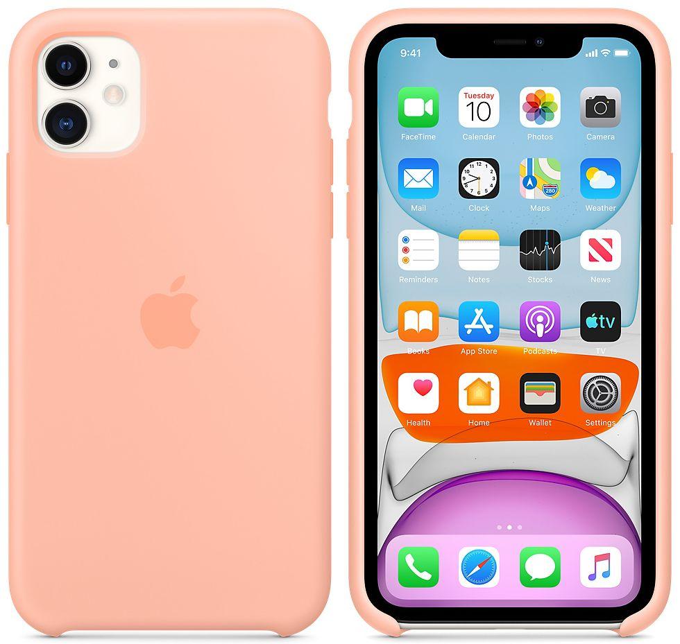 Apple Silicone Phone Case for iPhone 11 reconditionné - Reebelo France