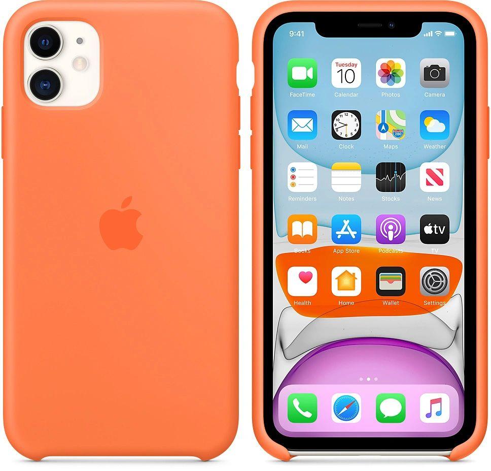 Apple Silicone Phone Case for iPhone 11 reconditionné - Reebelo France