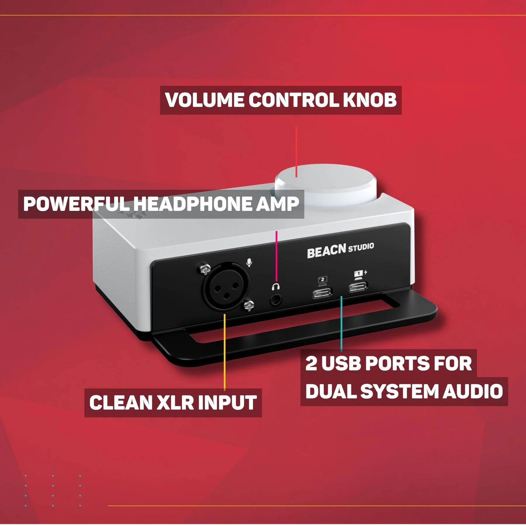 BEACN Studio Creator XLR Interface reconditionné - Reebelo France