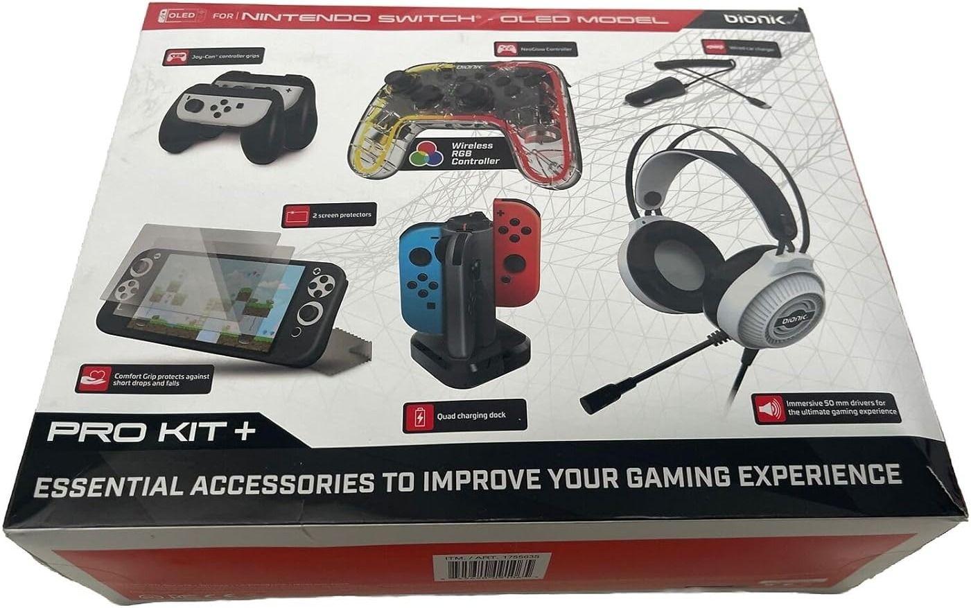 Bionik Pro Kit+ for Switch OLED reconditionné - Reebelo France