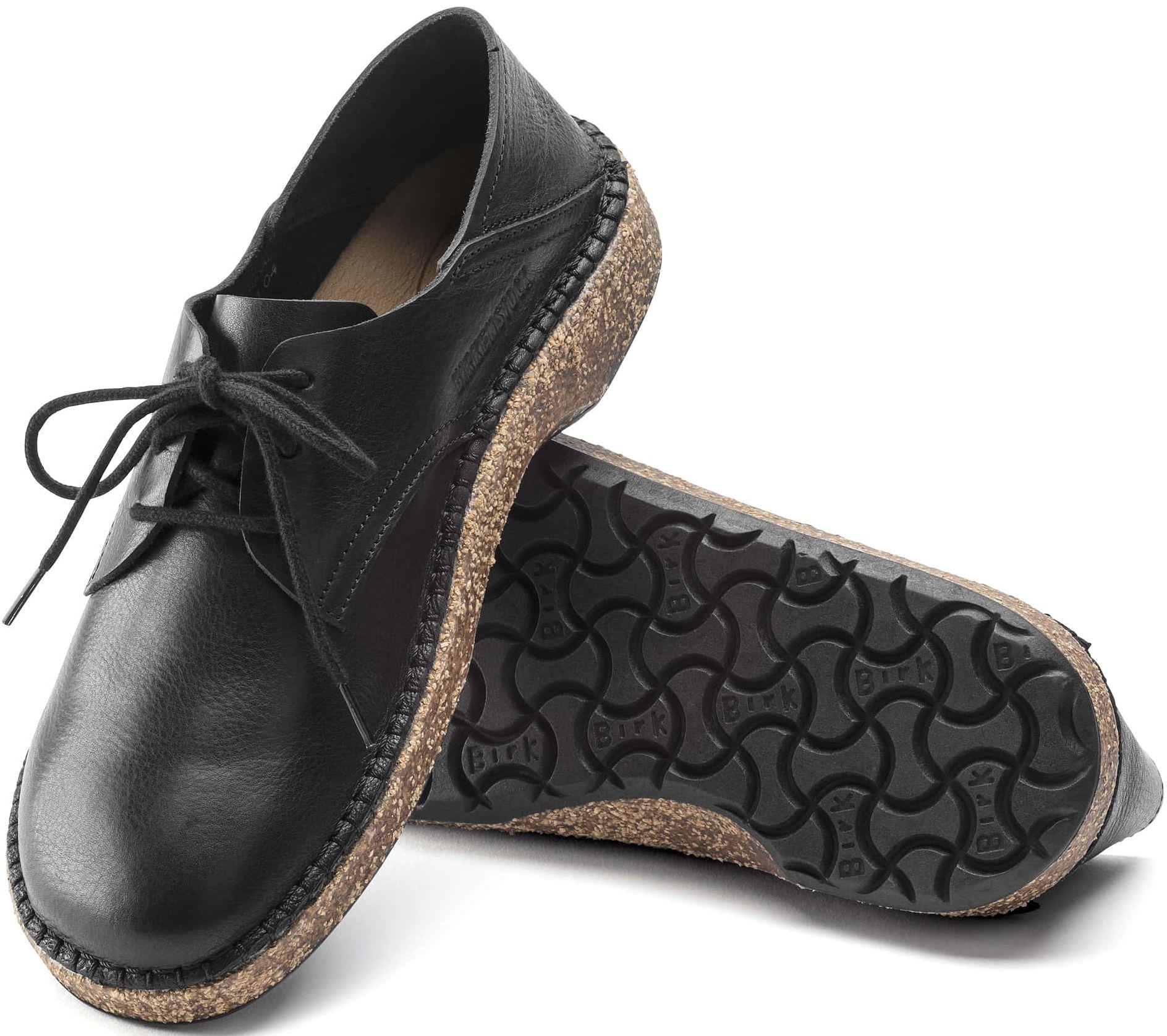 Birkenstock Gary Natural Leather Unisex Shoes reconditionné - Reebelo France
