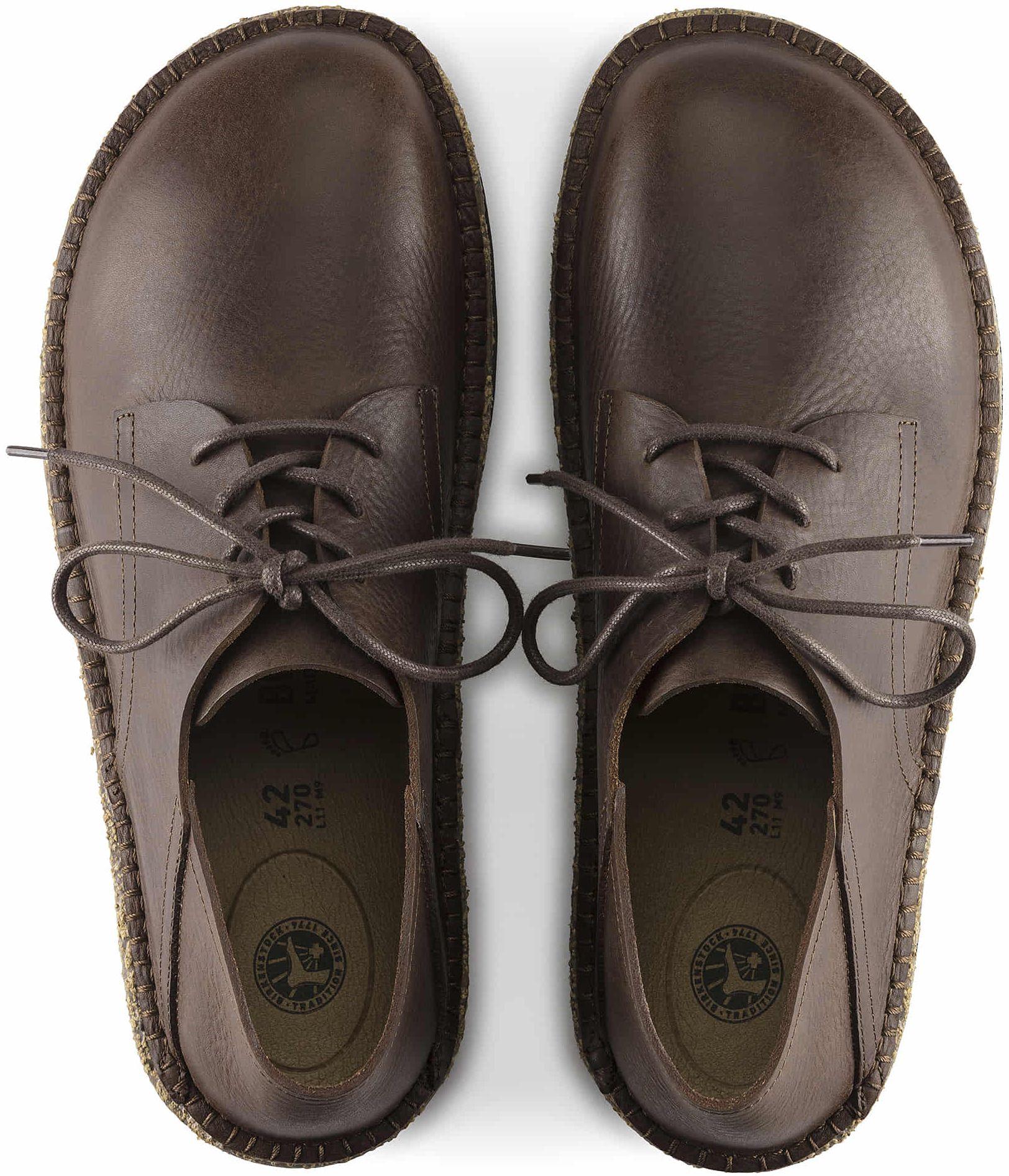 Birkenstock Gary Natural Leather Unisex Shoes reconditionné - Reebelo France