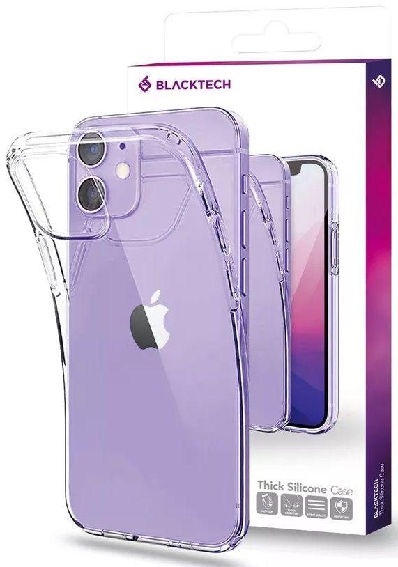 Coque Épaisse en Silicone Blacktech pour iPhone 11 reconditionné - Reebelo France