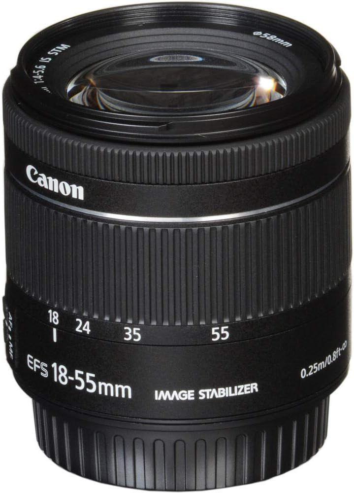Objectif Canon EF-S18-55mm f/4-5.6 IS STM reconditionné - Reebelo France