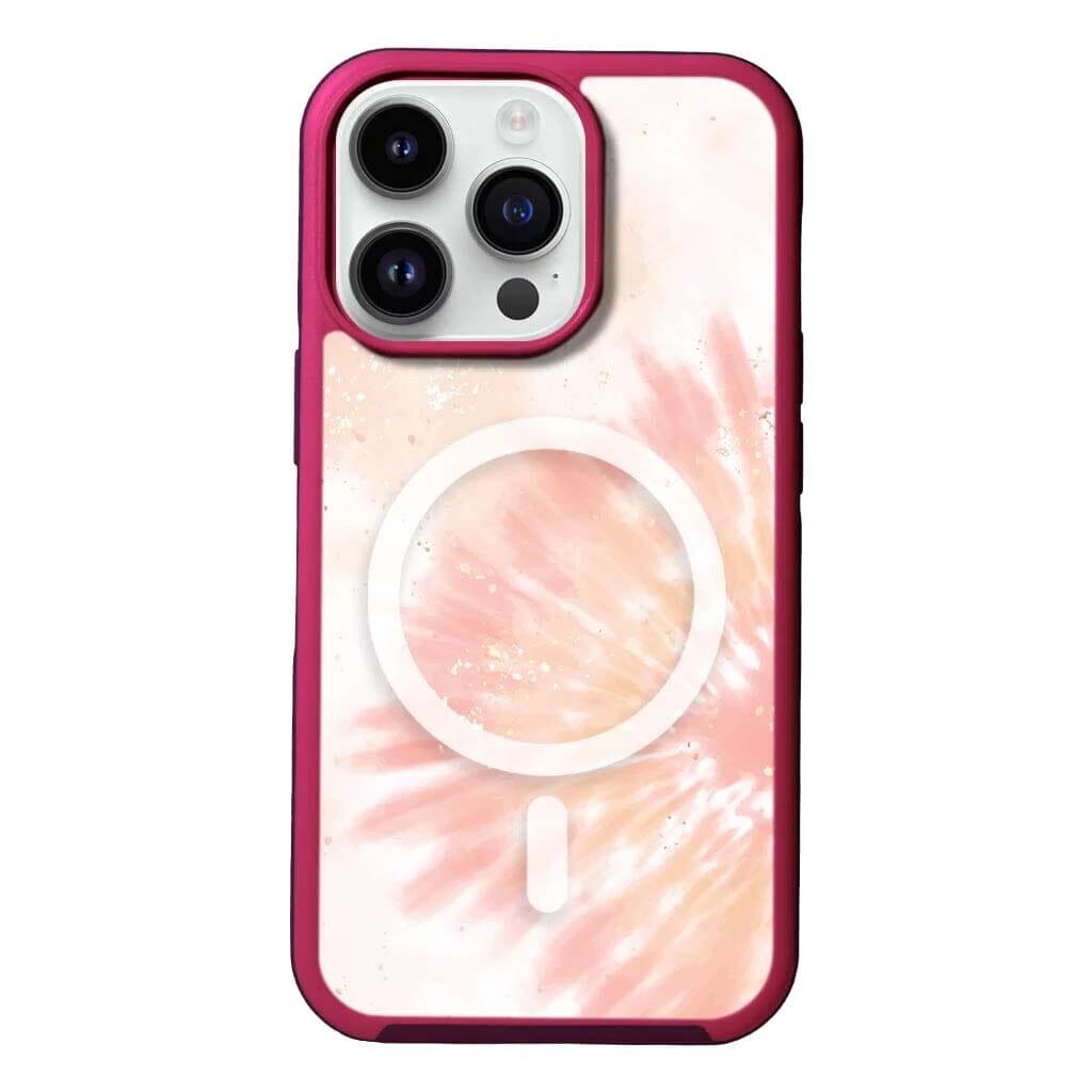 Caseco MagSafe iPhone 13 Pro Max Orange Tie Dye Case reconditionné - Reebelo France