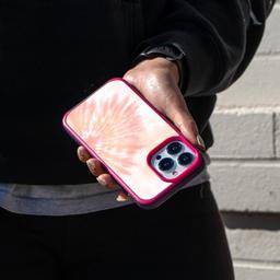 Caseco MagSafe iPhone 13 Pro Max Orange Tie Dye Case reconditionné - Reebelo France