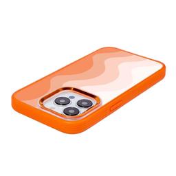 Caseco MagSafe iPhone 14 Pro Max Orange Wave Case reconditionné - Reebelo France