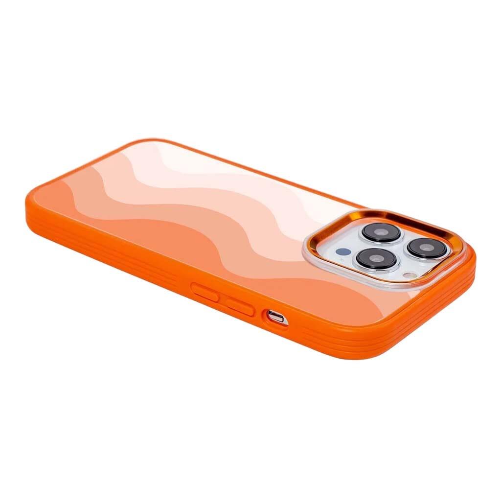 Caseco MagSafe iPhone 14 Pro Max Orange Wave Case reconditionné - Reebelo France