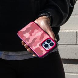 Caseco MagSafe iPhone 14 Pro Pink Camo Case reconditionné - Reebelo France