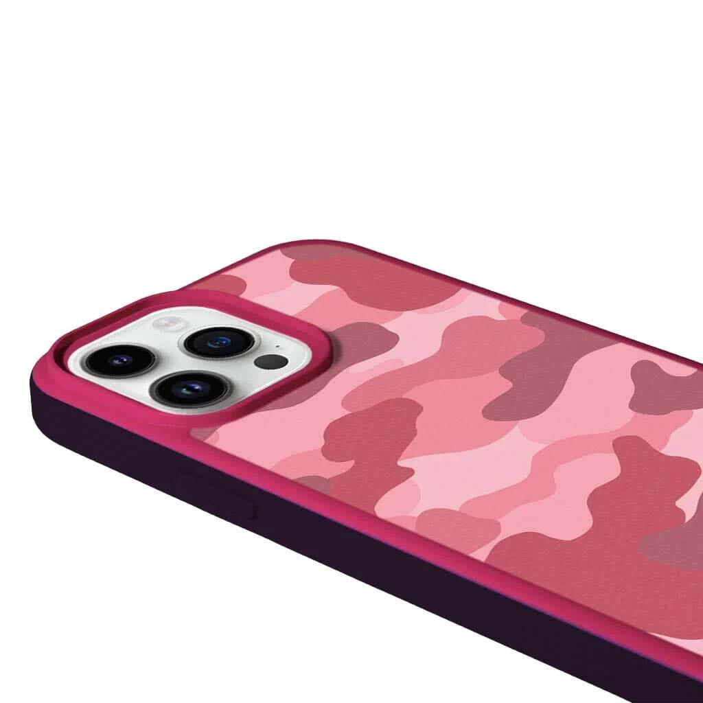 Caseco MagSafe iPhone 14 Pro Pink Camo Case reconditionné - Reebelo France
