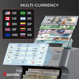 Cassida 8800R V2 Mixed Bill Counter reconditionné - Reebelo France