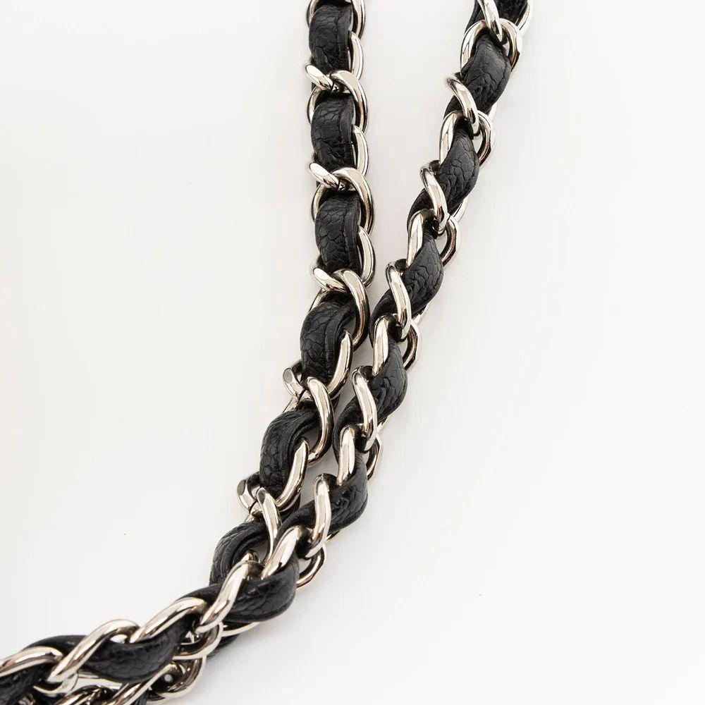 Chanel Caviar Leather Classic Maxi Single Flap Bag reconditionné - Reebelo France