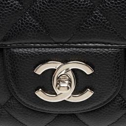 Chanel Caviar Leather Classic Maxi Single Flap Bag reconditionné - Reebelo France