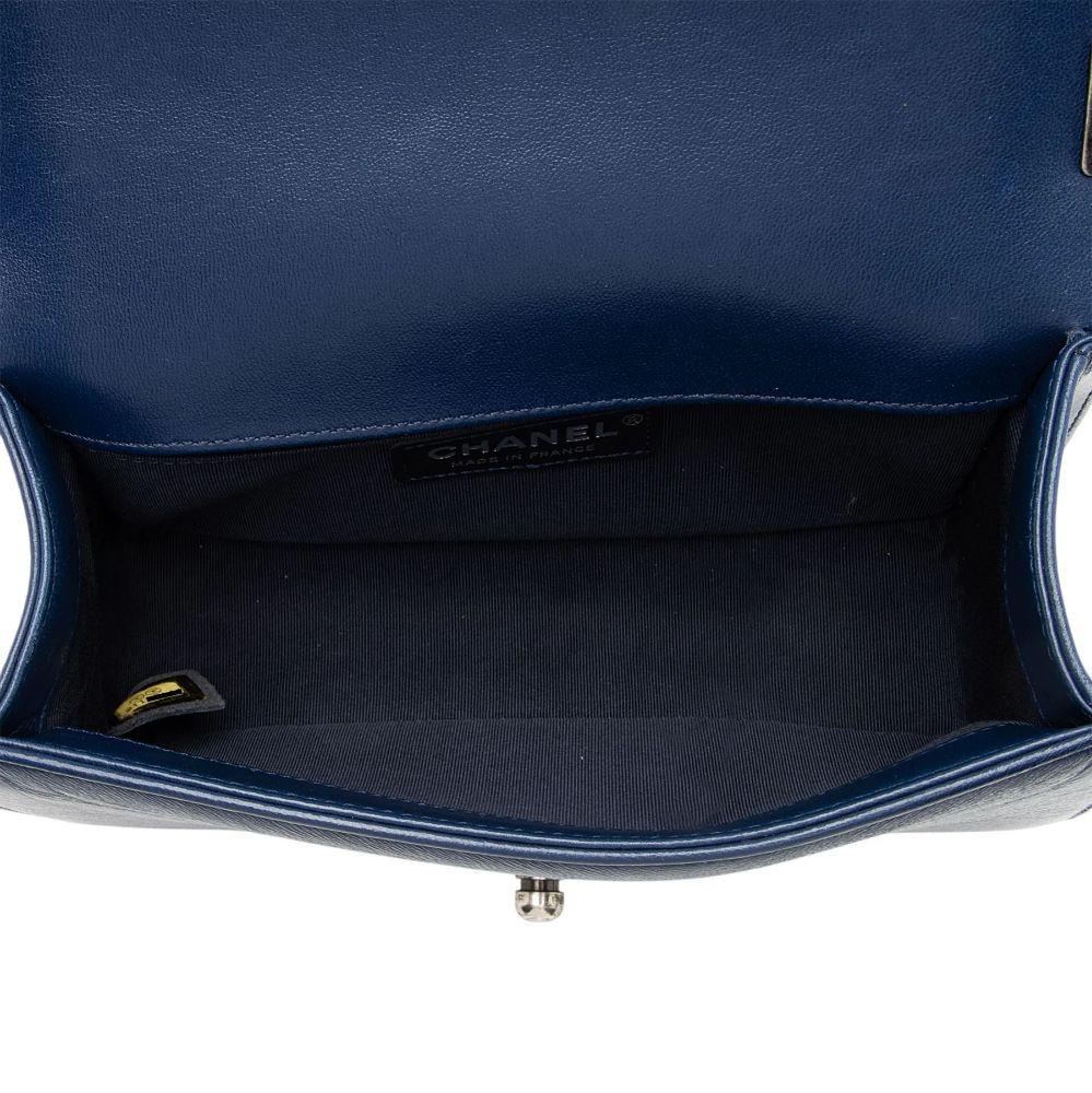 Chanel Lambskin Small Boy Bag reconditionné - Reebelo France