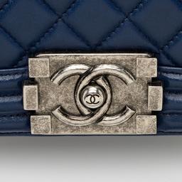 Chanel Lambskin Small Boy Bag reconditionné - Reebelo France