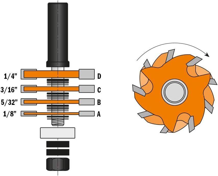 CMT 800.506.11 Slot Cutter Set reconditionné - Reebelo France