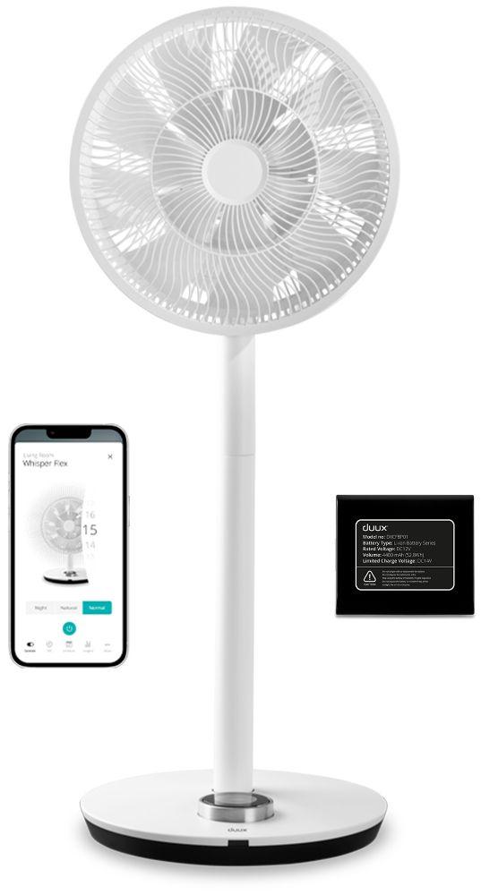 Duux Whisper Flex Smart + Battery Pack reconditionné - Reebelo France