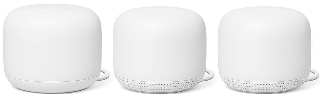 Google Nest Wifi (2ème Gén.) - 1 Routeur 2 Point reconditionné - Reebelo France