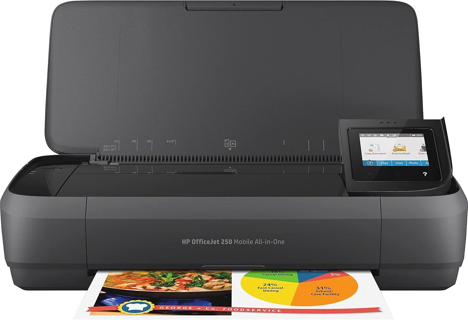 HP OfficeJet 250 Mobile All-in-One Printer reconditionné - Reebelo France