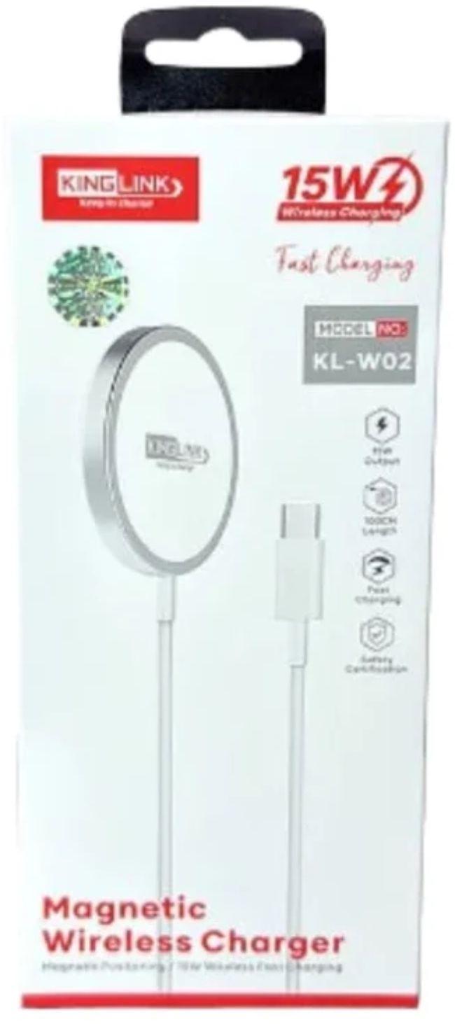 Kinglink KLW02 Chargeur Sans Fil Magnétique 15W (1M) reconditionné - Reebelo France