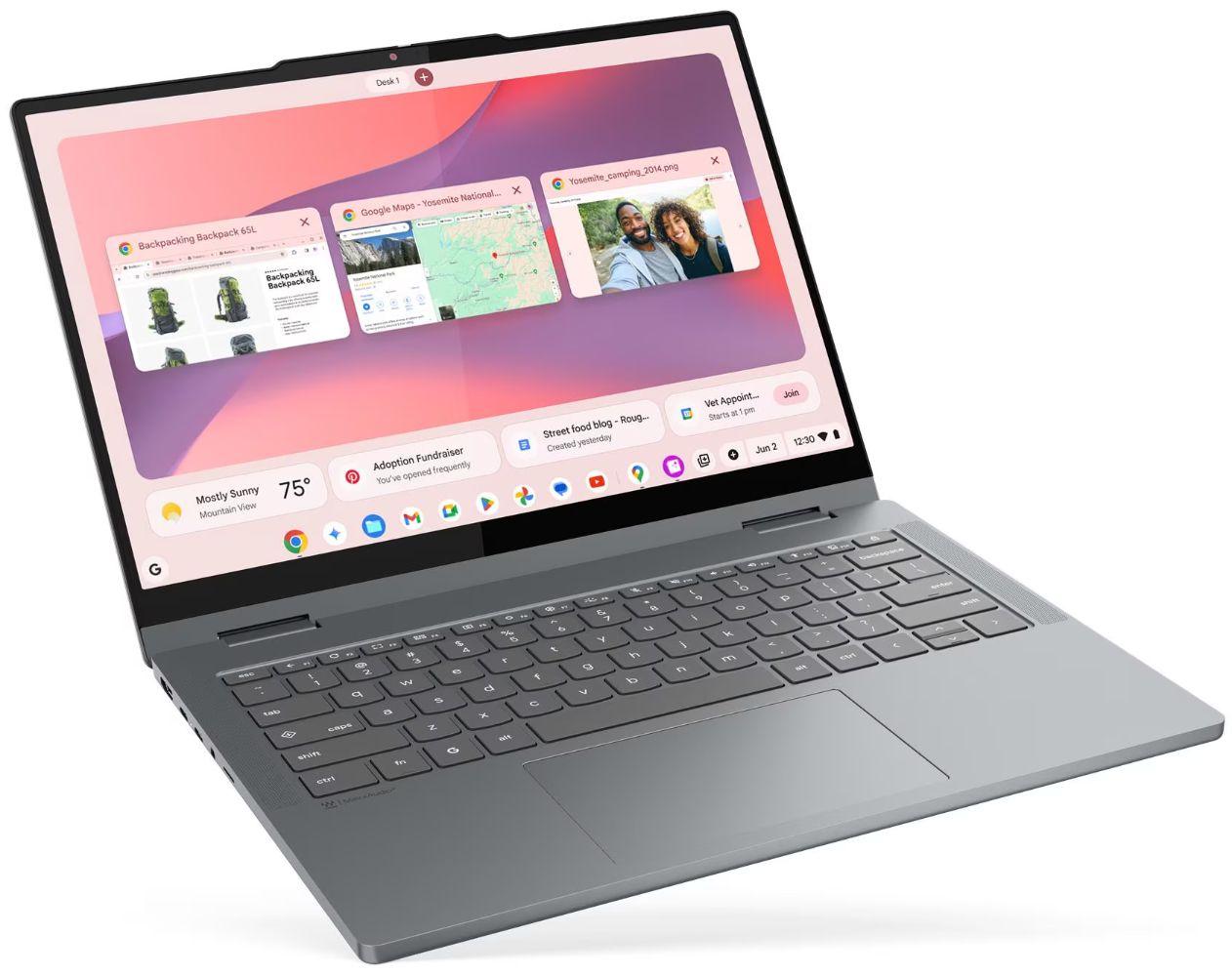 Ordinateur portable 2-en-1 Lenovo Chromebook 14ITN10 14" reconditionné - Reebelo France