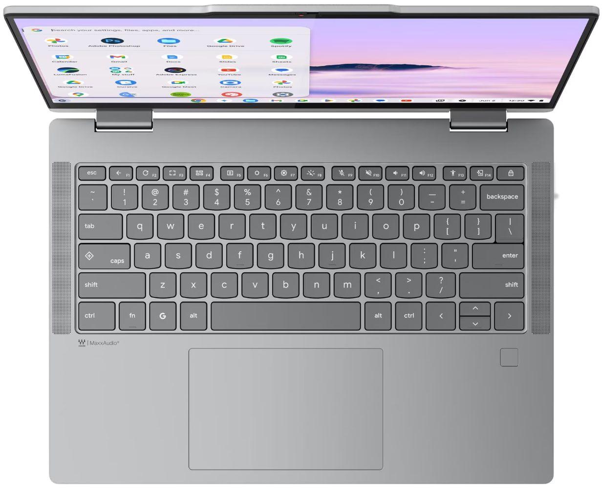 Ordinateur portable convertible 2-en-1 Lenovo Chromebook Plus 14ITN10 14" reconditionné - Reebelo France