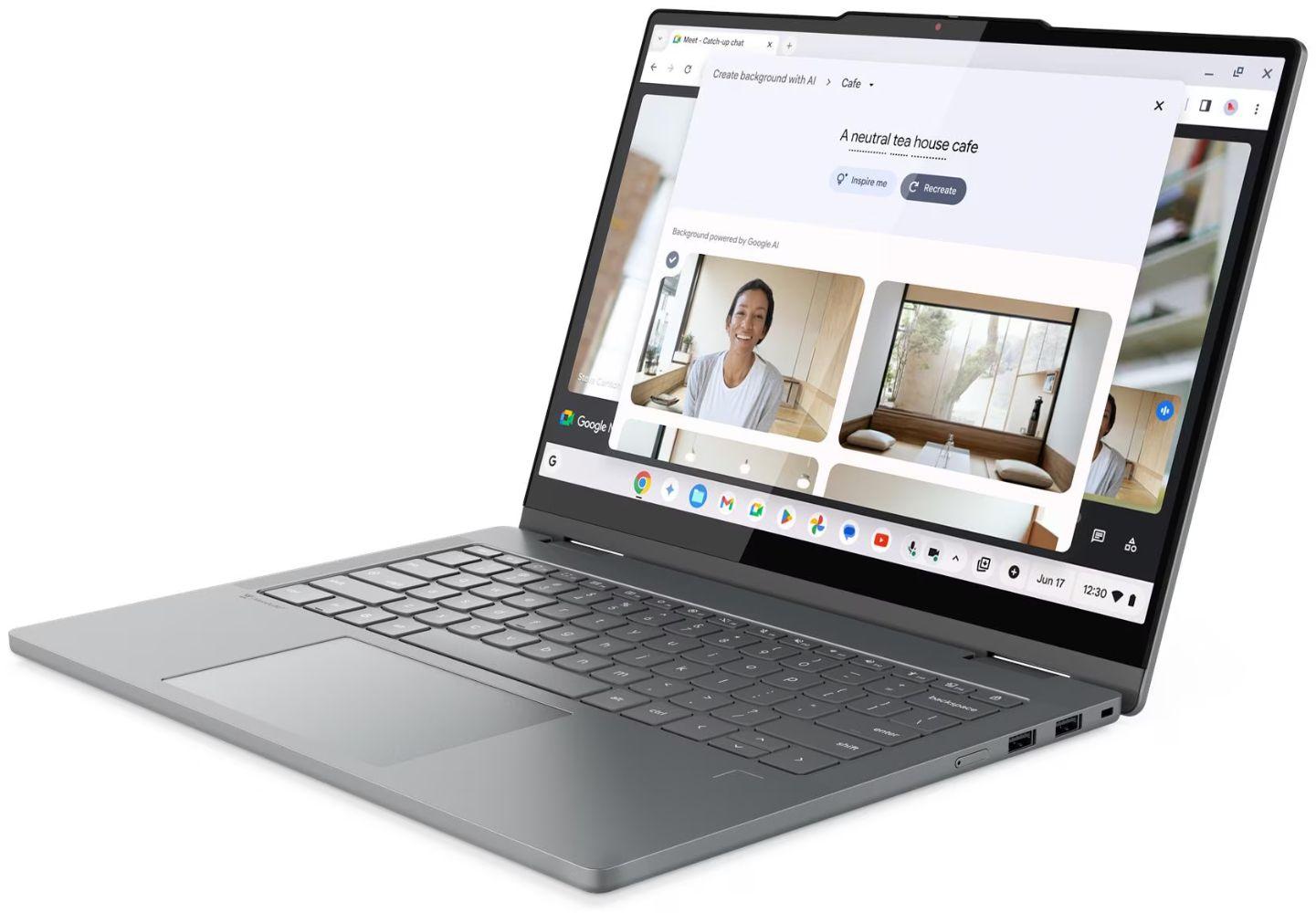 Ordinateur portable convertible 2-en-1 Lenovo Chromebook Plus 14ITN10 14" reconditionné - Reebelo France
