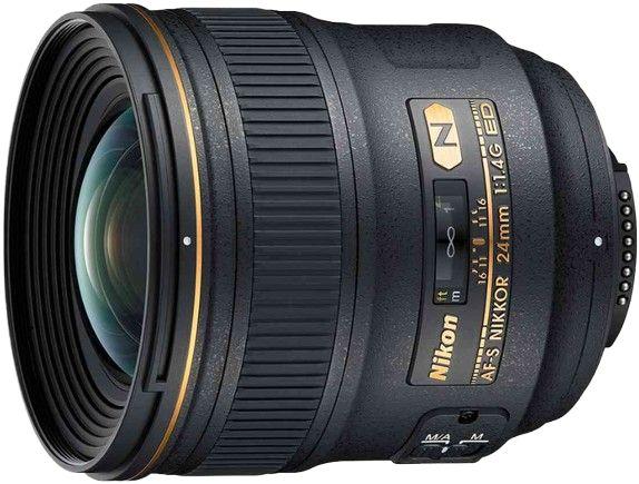 Nikon AF-S NIKKOR 24mm f/1.4G ED Lens reconditionné - Reebelo France