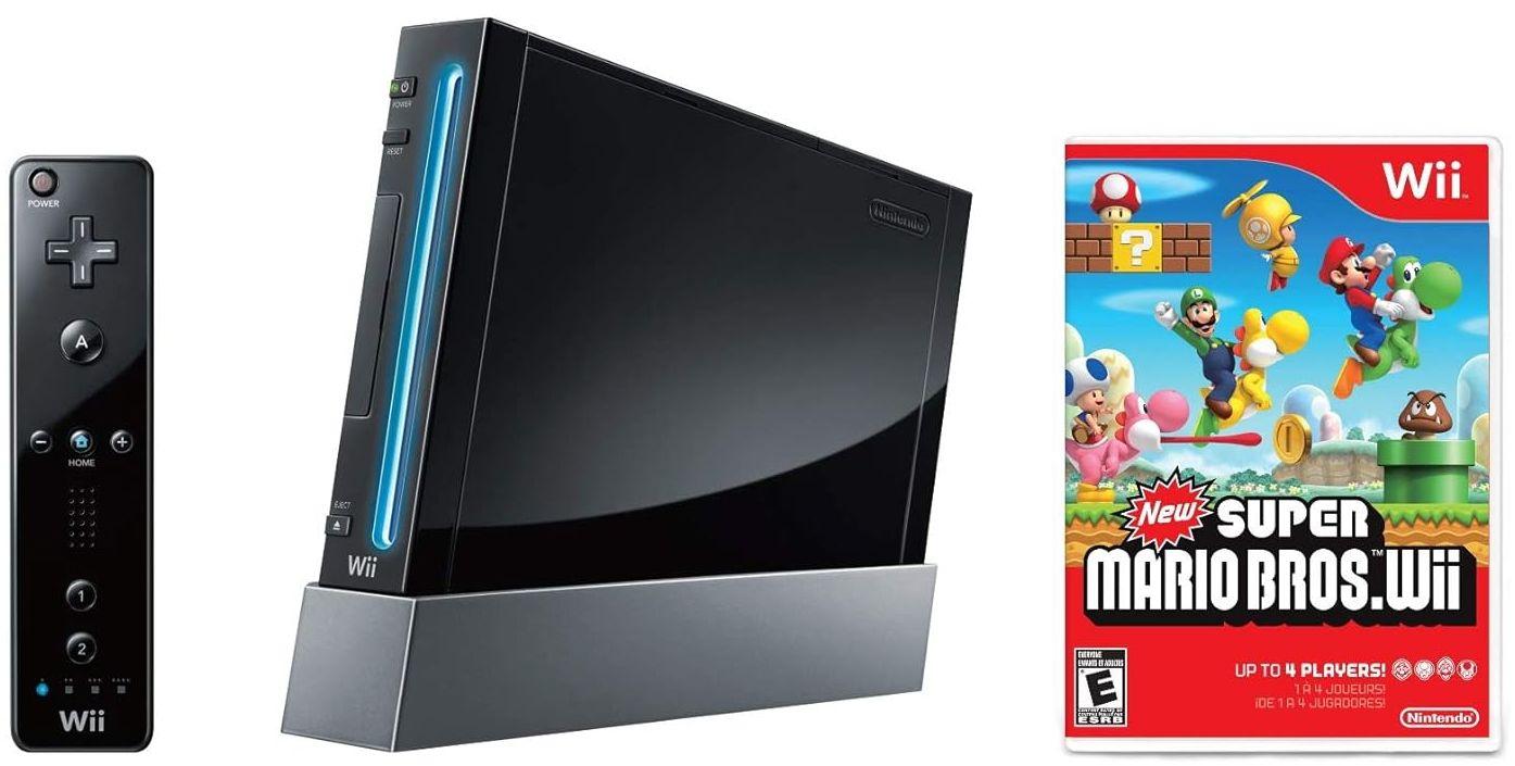 Console Nintendo Wii avec New Super Mario Bros Wii reconditionné - Reebelo France