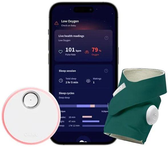 Owlet Dream Sock Smart Baby Monitor reconditionné - Reebelo France