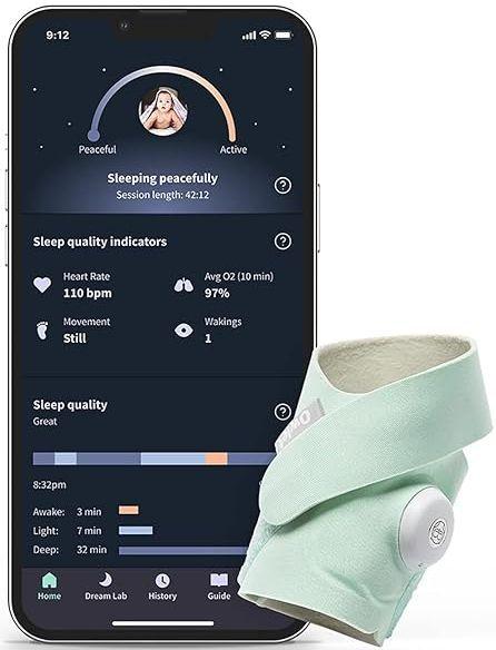 Owlet Dream Sock Smart Baby Monitor reconditionné - Reebelo France