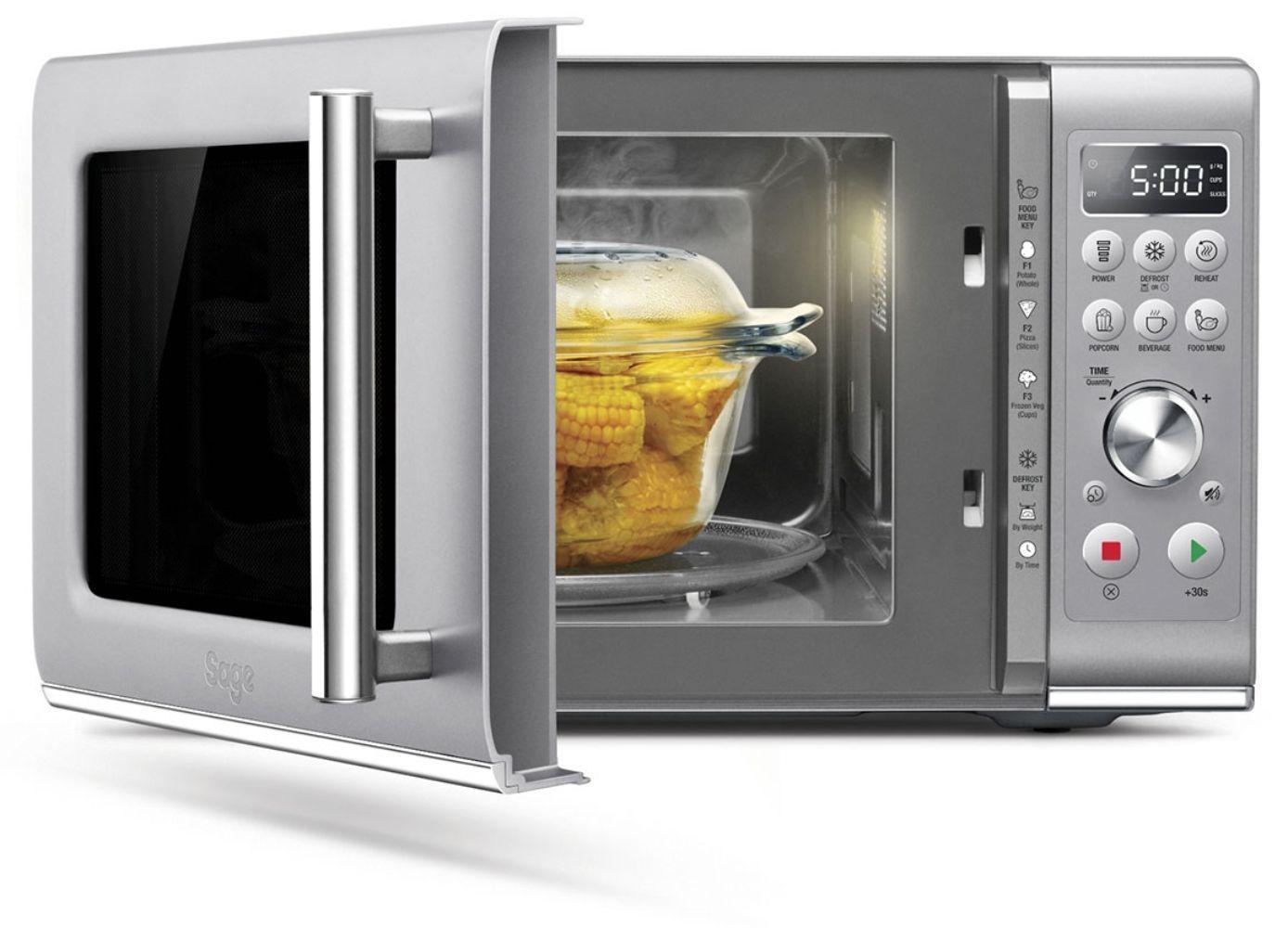 Sage SMO650 the Compact Wave Soft Close Microwave reconditionné - Reebelo France