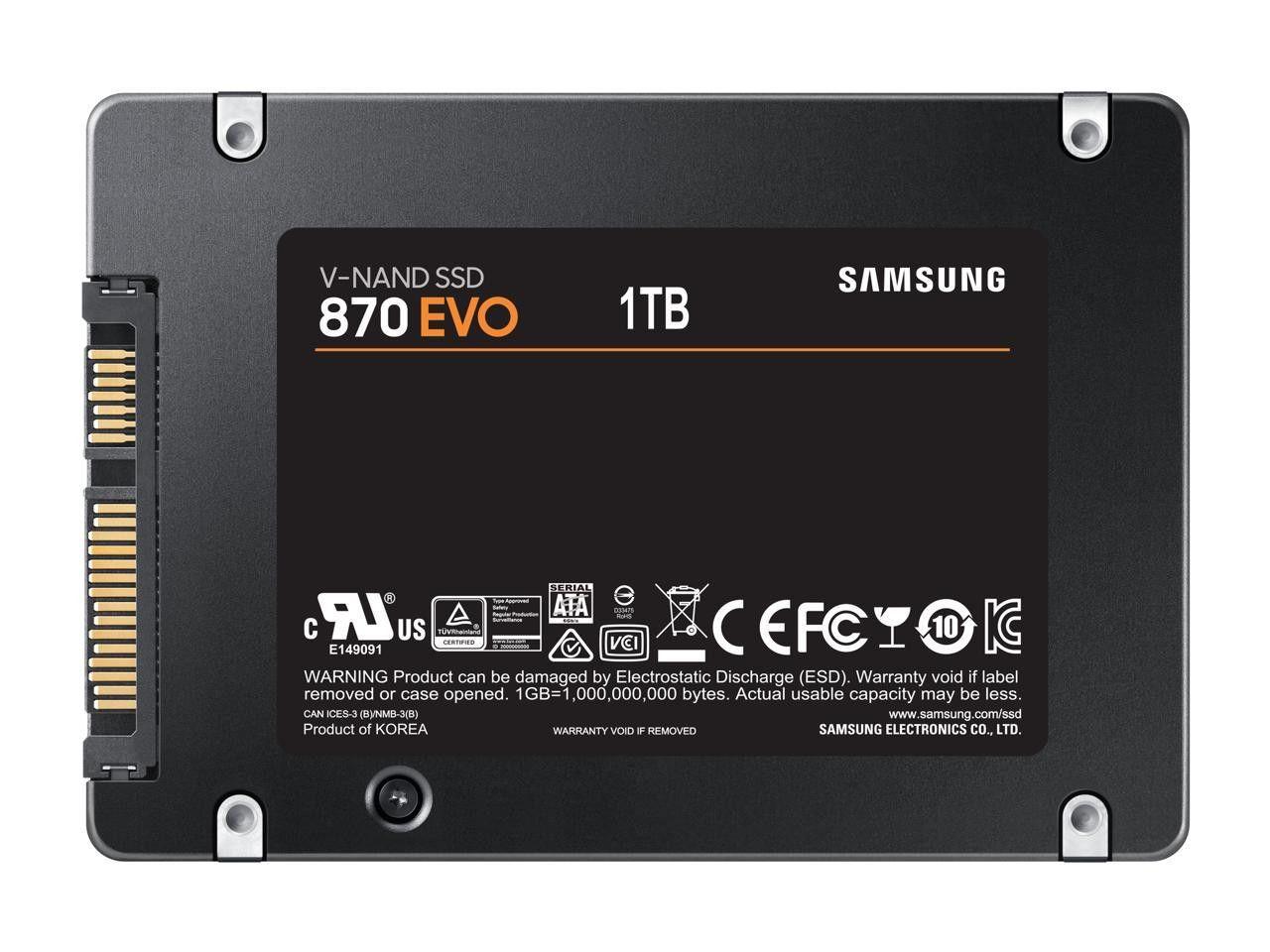 Samsung 870 EVO SATA 2.5" Interval SSD reconditionné - Reebelo France