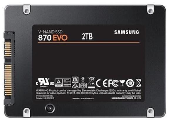 SSD interne Samsung 870 EVO SATA III 2,5" reconditionné - Reebelo France