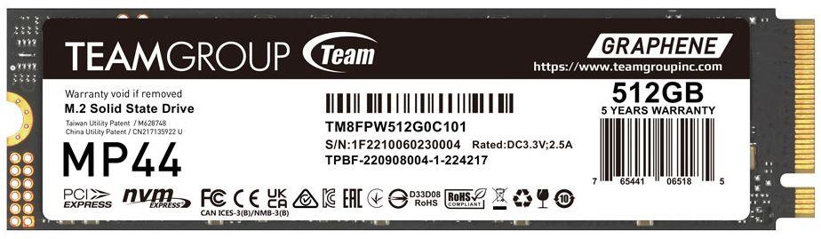 Team Group Elite MP44 M.2 PCIe 4.0 SSD reconditionné - Reebelo France
