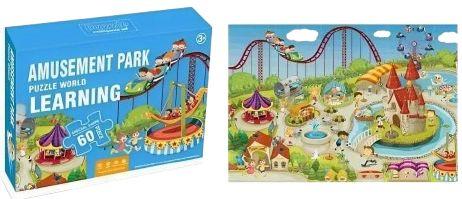 Tristar Large Puzzle - Amusement Park Theme (60pcs) reconditionné - Reebelo France