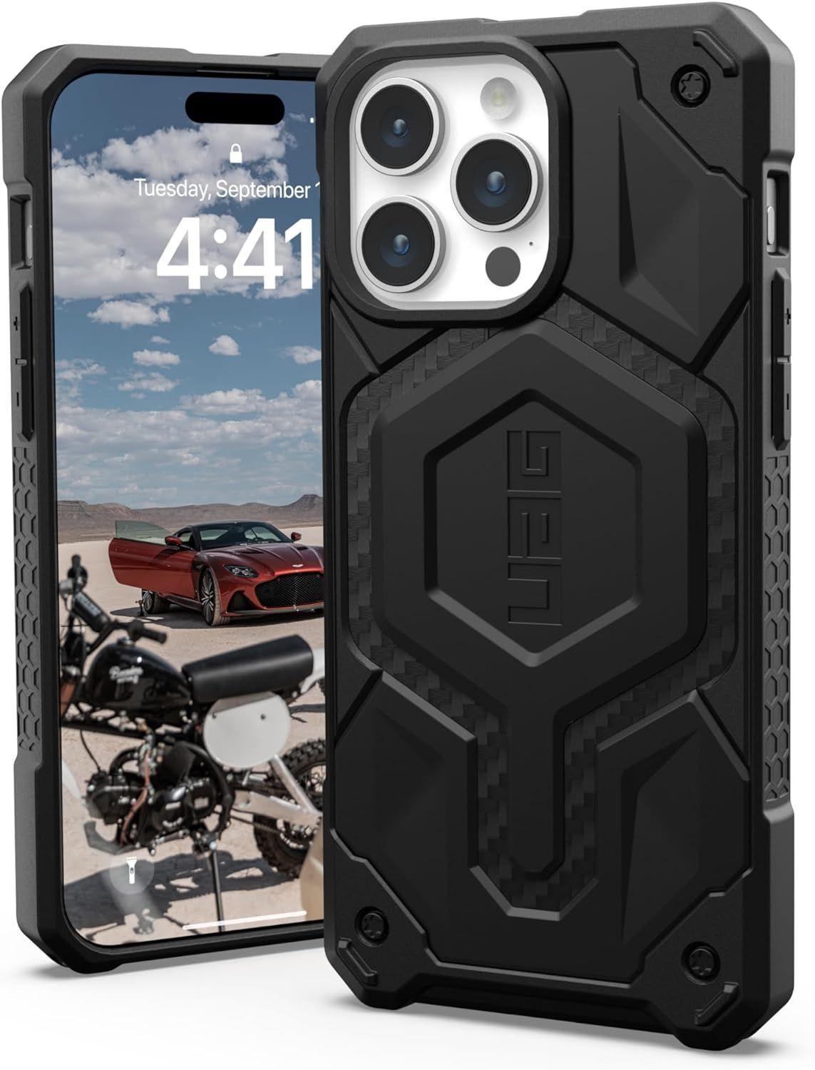 Coque UAG Monarch Pro MagSafe pour iPhone 15 Pro reconditionné - Reebelo France