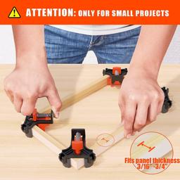 Wetols Corner Clamp for Woodworking (4Pieces) reconditionné - Reebelo France