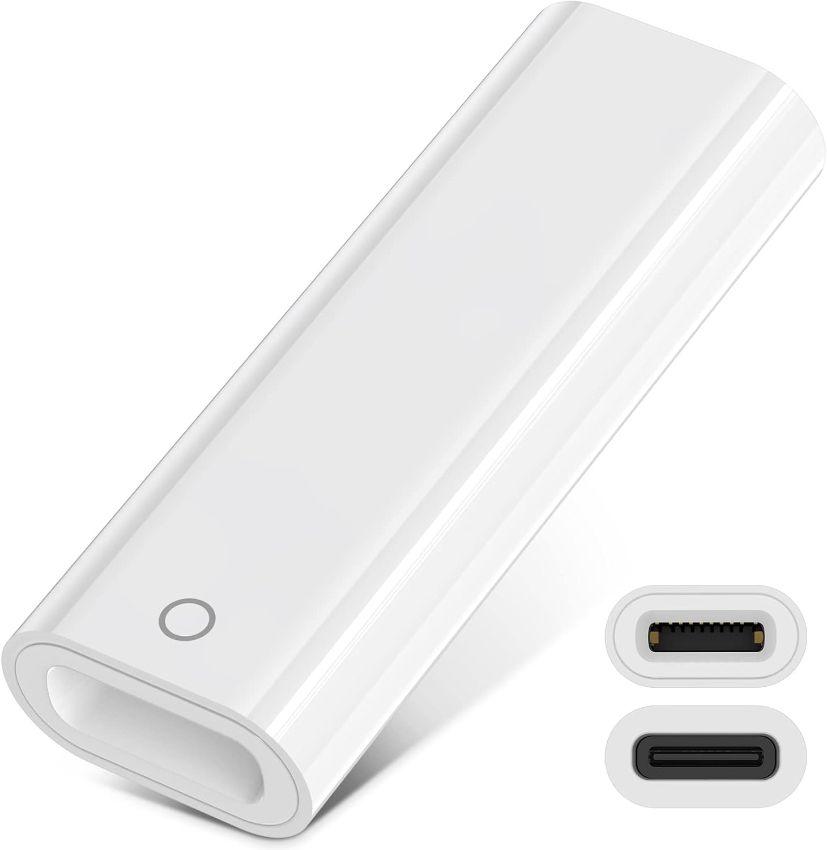 Apple Pencil (1ère génération) avec adaptateur USB-C vers Apple Pencil reconditionné - Reebelo France