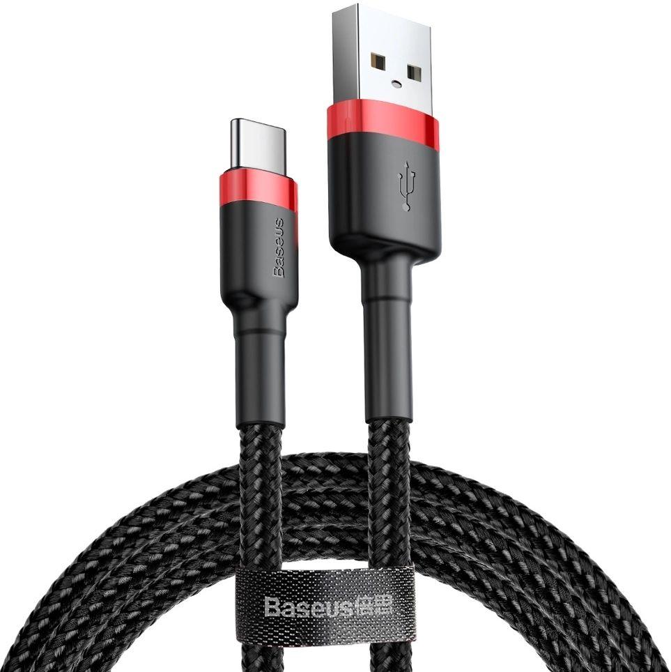 Câble pour téléphone Baseus Cafule Charge Rapide USB vers Type-C USB 2A (2M) reconditionné - Reebelo France