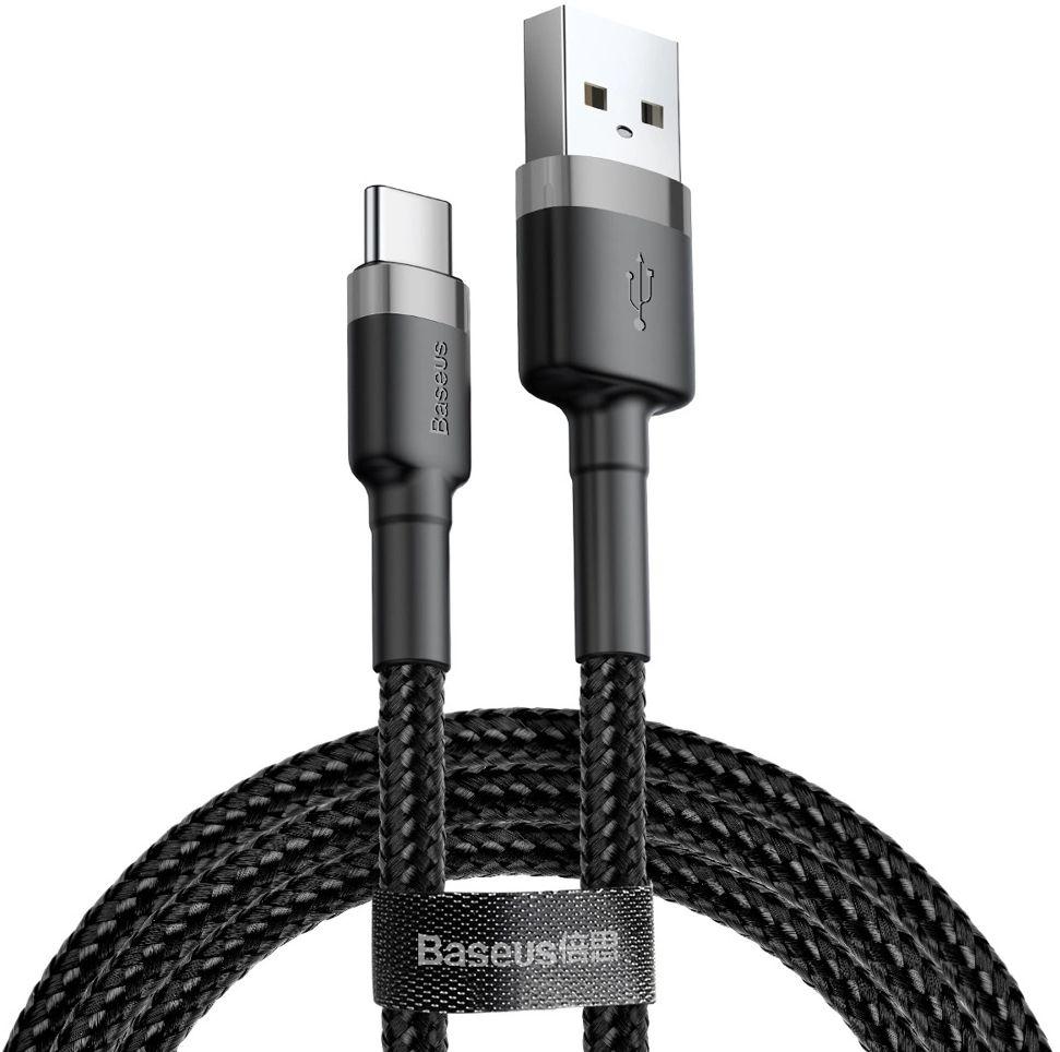Câble pour téléphone Baseus Cafule Charge Rapide USB vers Type-C USB 2A (2M) reconditionné - Reebelo France