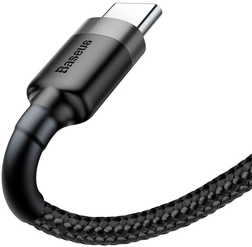 Câble pour téléphone Baseus Cafule Charge Rapide USB vers Type-C USB 2A (2M) reconditionné - Reebelo France